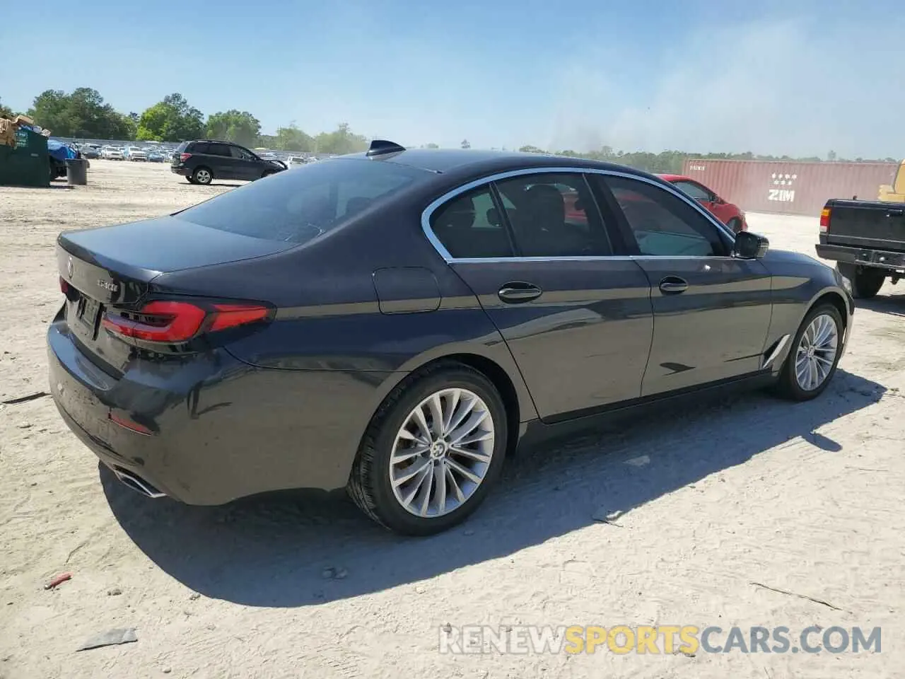 3 Photograph of a damaged car WBA73BJ03MWW90293 BMW 5 SERIES 2021