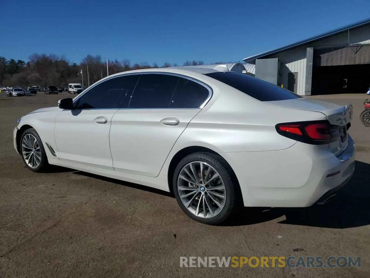 2 Photograph of a damaged car WBA73BJ07MWX05992 BMW 5 SERIES 2021