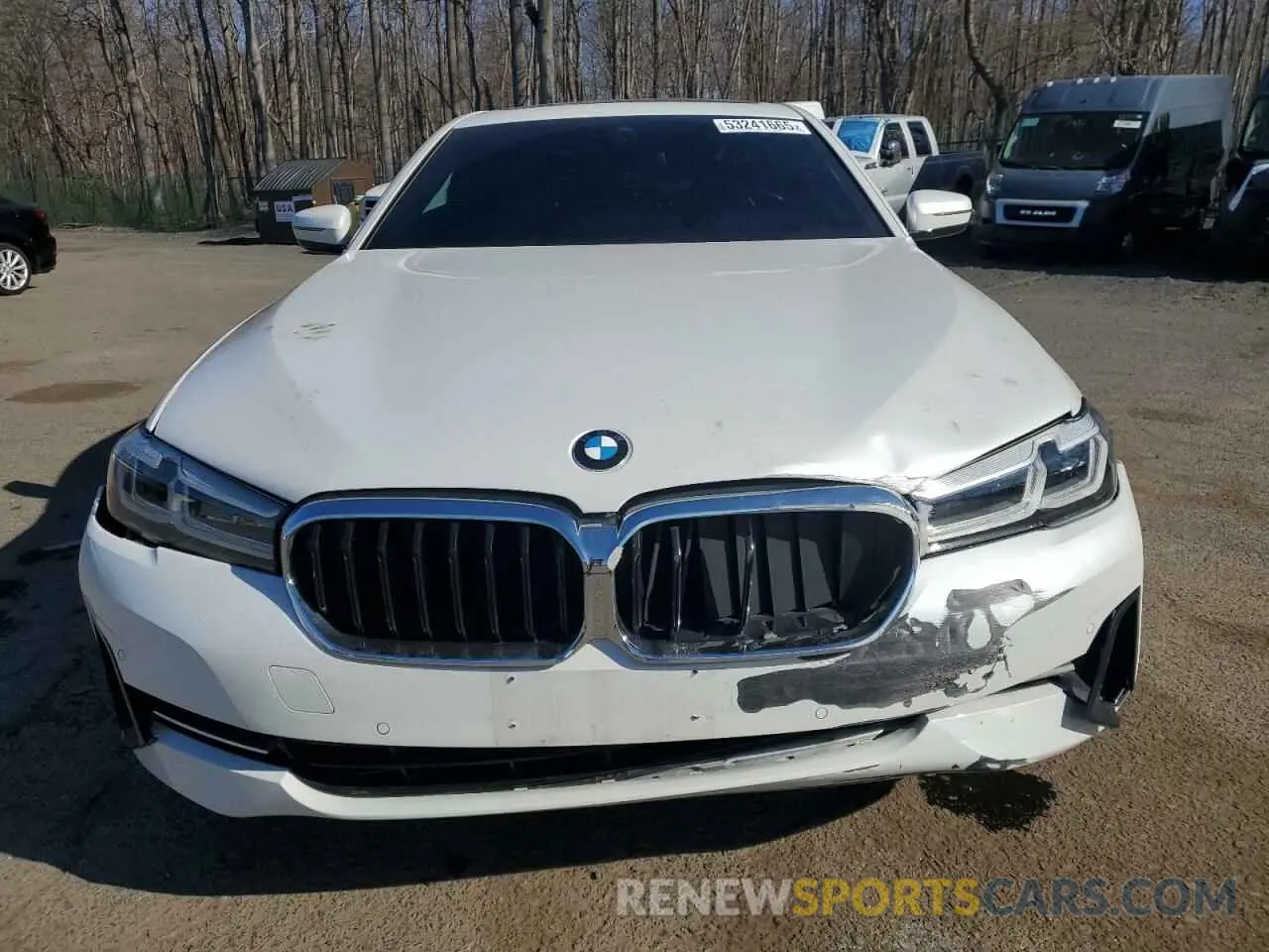 5 Photograph of a damaged car WBA73BJ07MWX05992 BMW 5 SERIES 2021