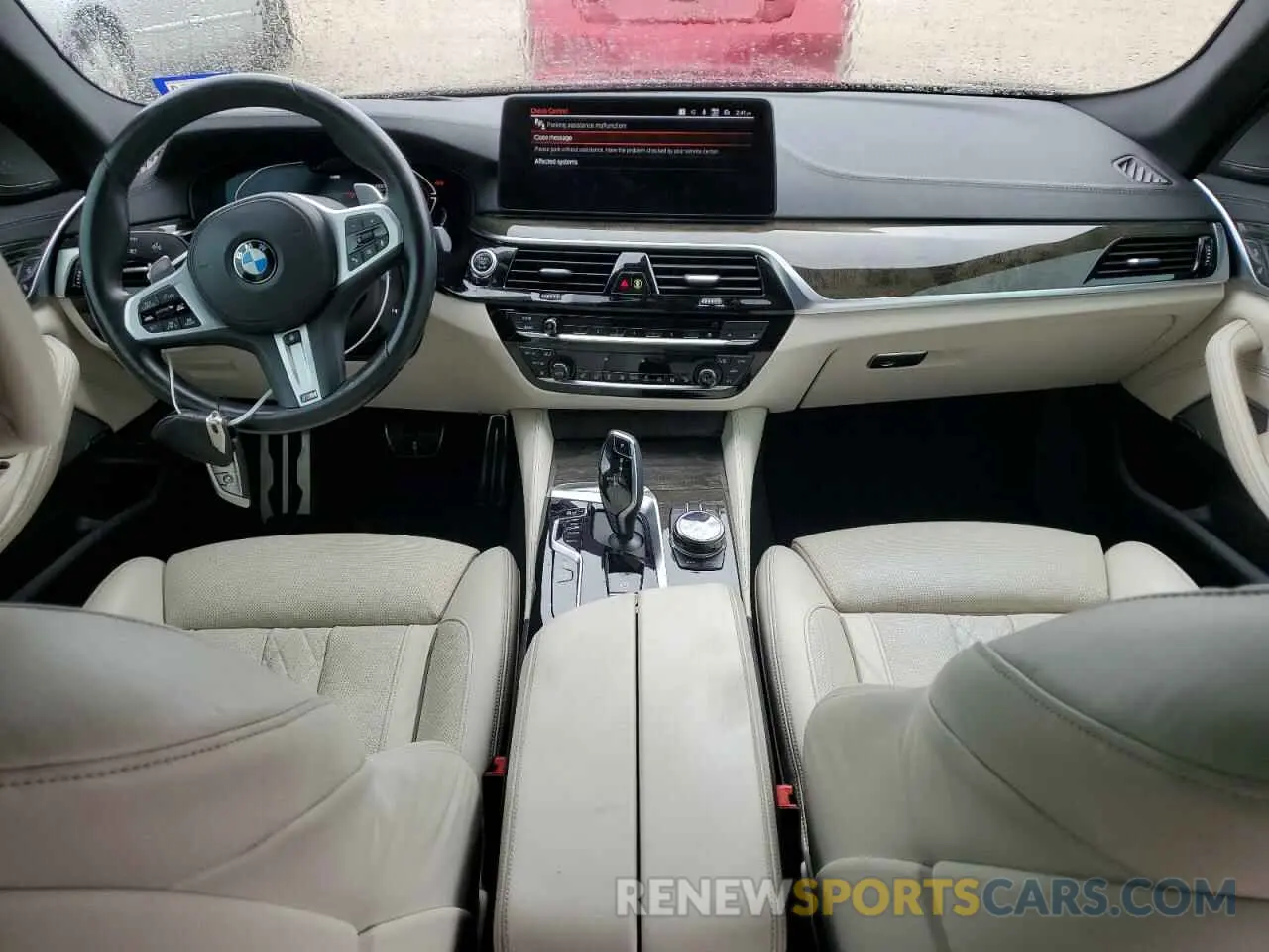 8 Photograph of a damaged car WBA73BJ09MCH01737 BMW 5 SERIES 2021