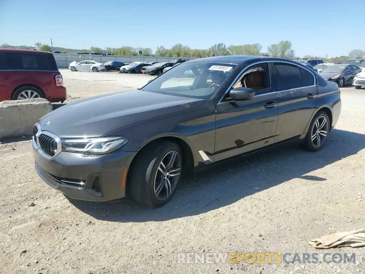 1 Photograph of a damaged car WBA73BJ0XMWW98052 BMW 5 SERIES 2021