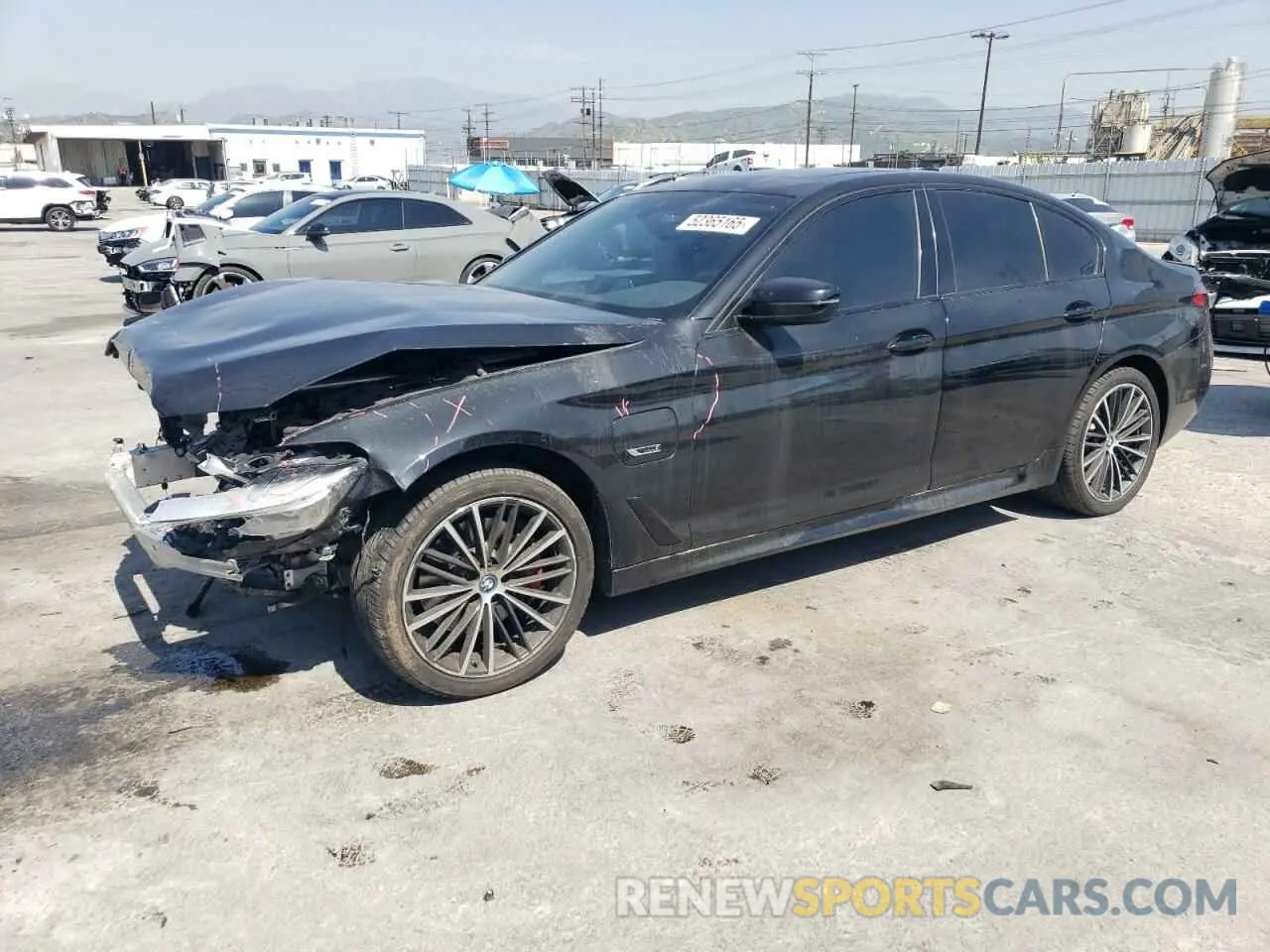 1 Photograph of a damaged car WBA13AG07NCK20150 BMW 5 SERIES 2022