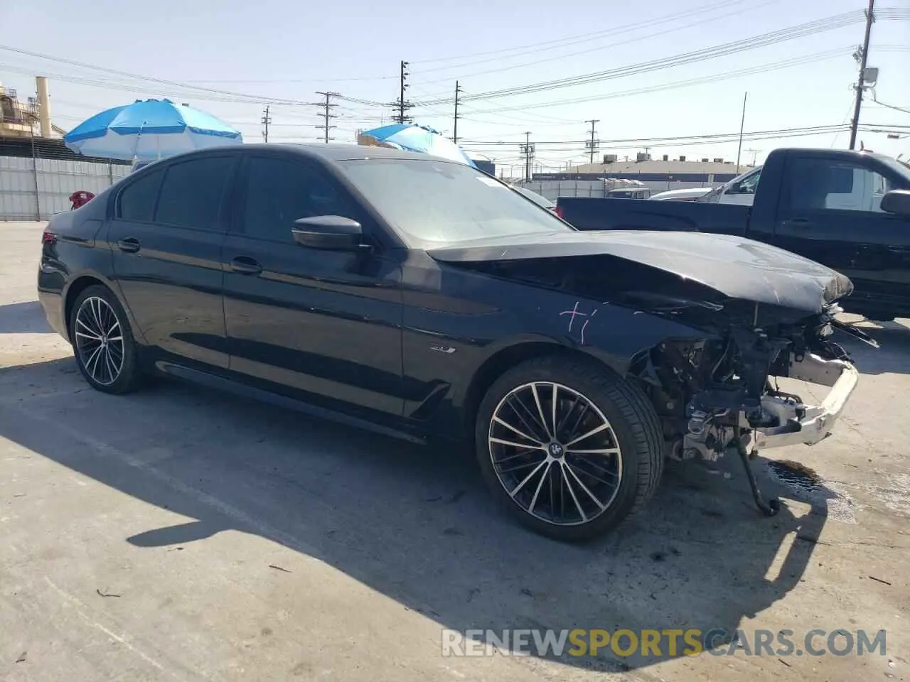 4 Photograph of a damaged car WBA13AG07NCK20150 BMW 5 SERIES 2022