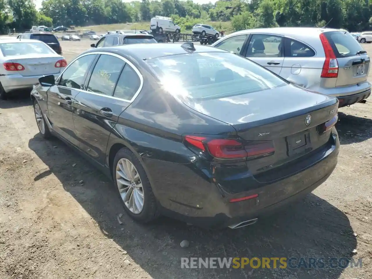 3 Photograph of a damaged car WBA13BJ0XNCJ58743 BMW 5 SERIES 2022