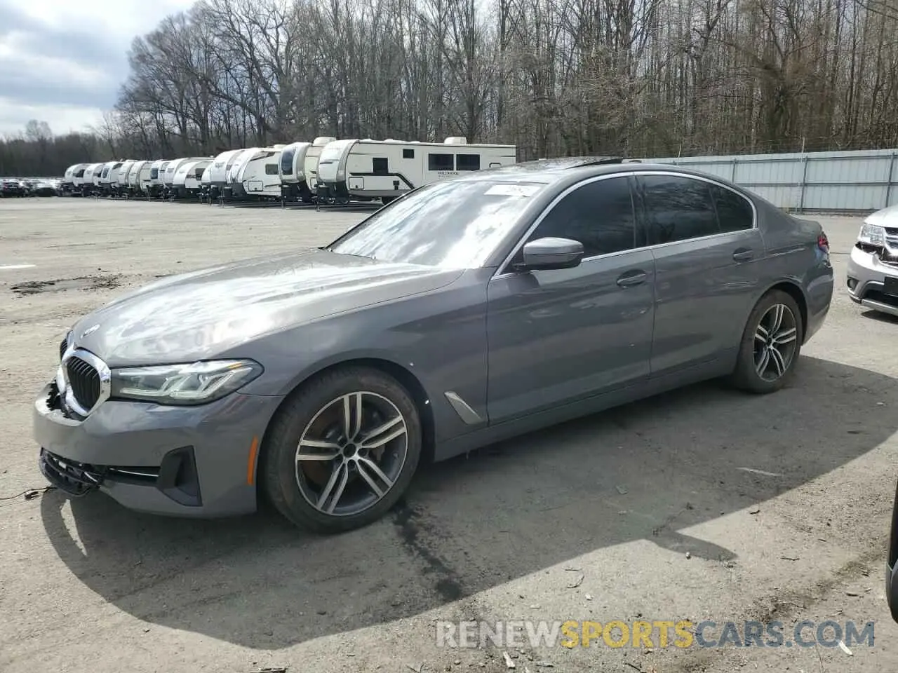 1 Photograph of a damaged car WBA13BJ0XNWX56782 BMW 5 SERIES 2022