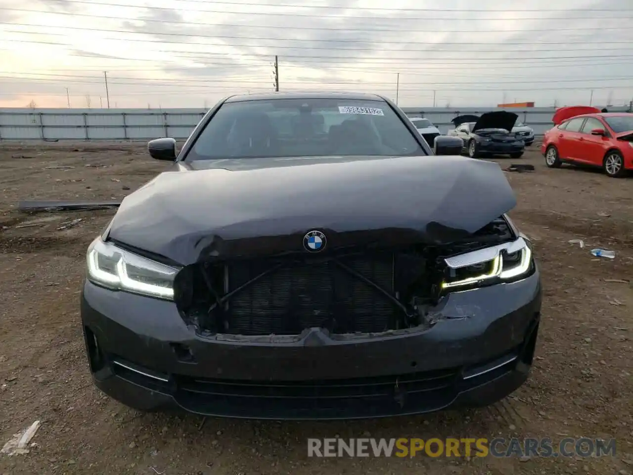 5 Photograph of a damaged car WBA13BJ0XNWX76336 BMW 5 SERIES 2022