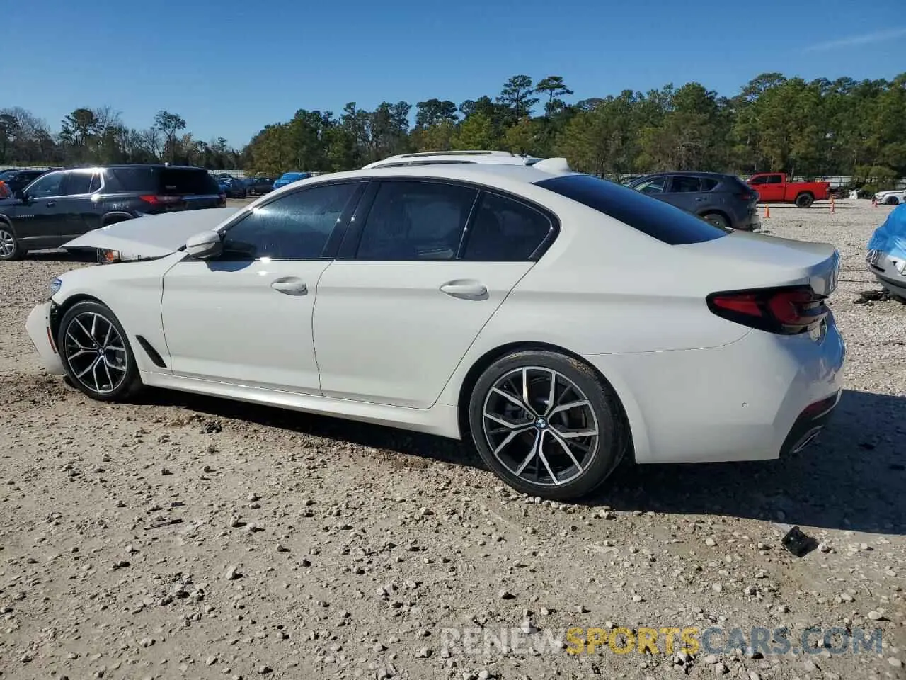 2 Photograph of a damaged car WBA53BH00NWX39478 BMW 5 SERIES 2022