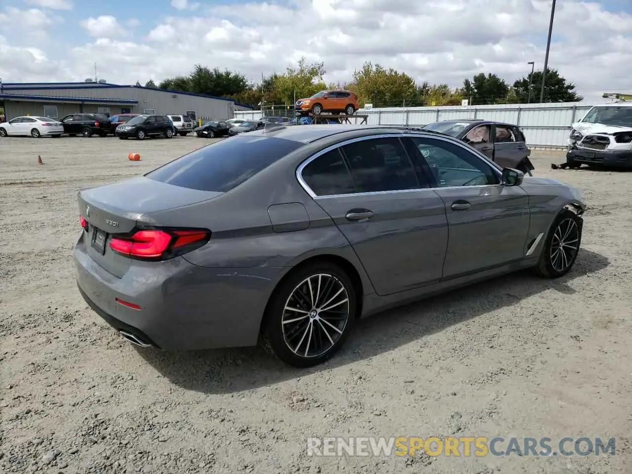 3 Photograph of a damaged car WBA53BH01NWX40915 BMW 5 SERIES 2022