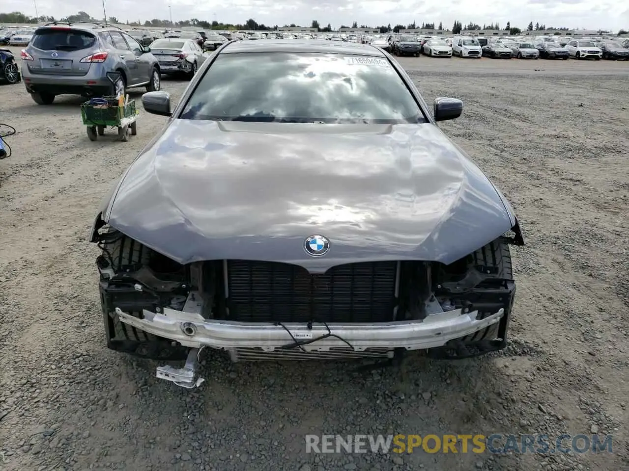 5 Photograph of a damaged car WBA53BH01NWX40915 BMW 5 SERIES 2022