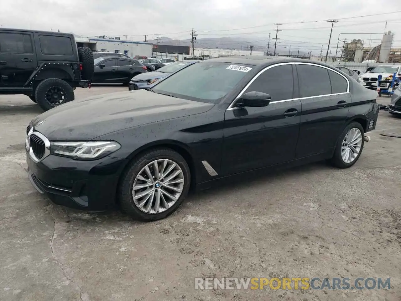1 Photograph of a damaged car WBA53BH02NCJ00259 BMW 5 SERIES 2022
