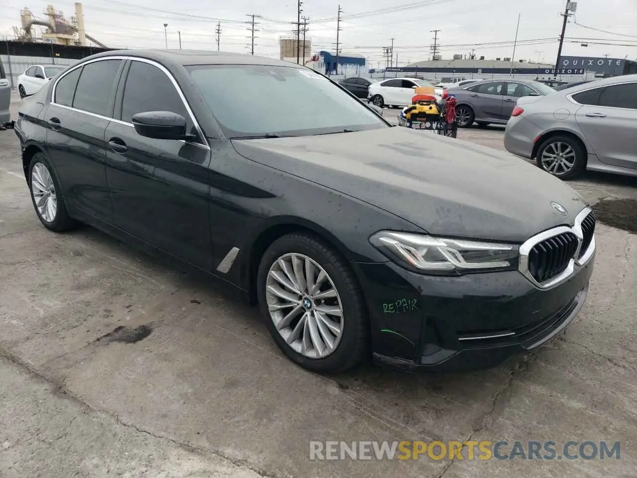 4 Photograph of a damaged car WBA53BH02NCJ00259 BMW 5 SERIES 2022