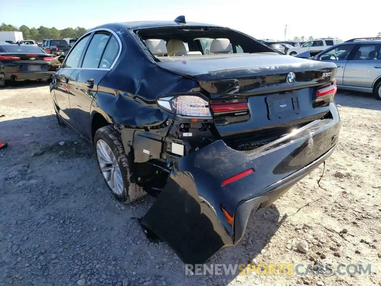 3 Photograph of a damaged car WBA53BH05NCJ23843 BMW 5 SERIES 2022