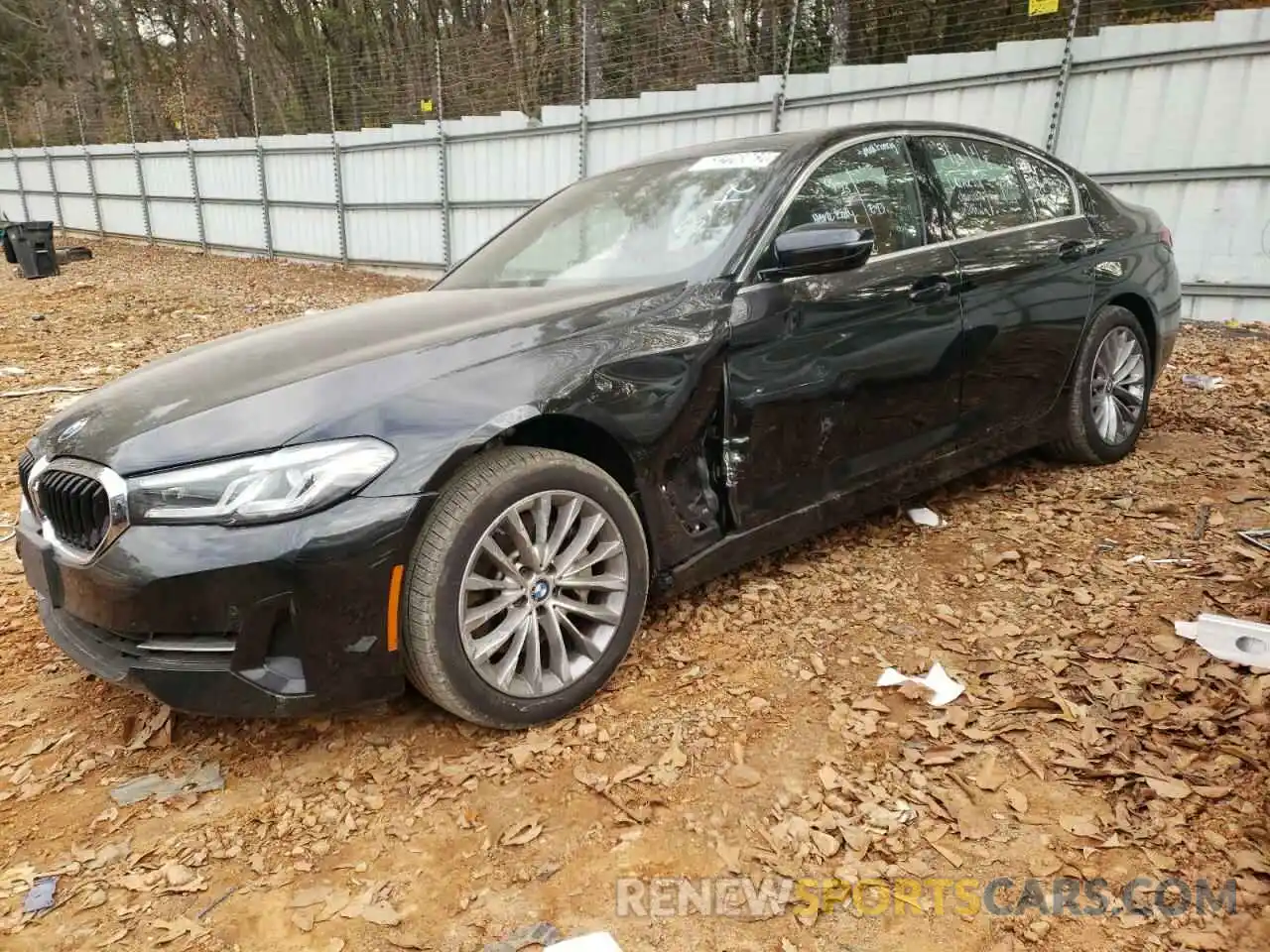 1 Photograph of a damaged car WBA53BH08NCH98895 BMW 5 SERIES 2022