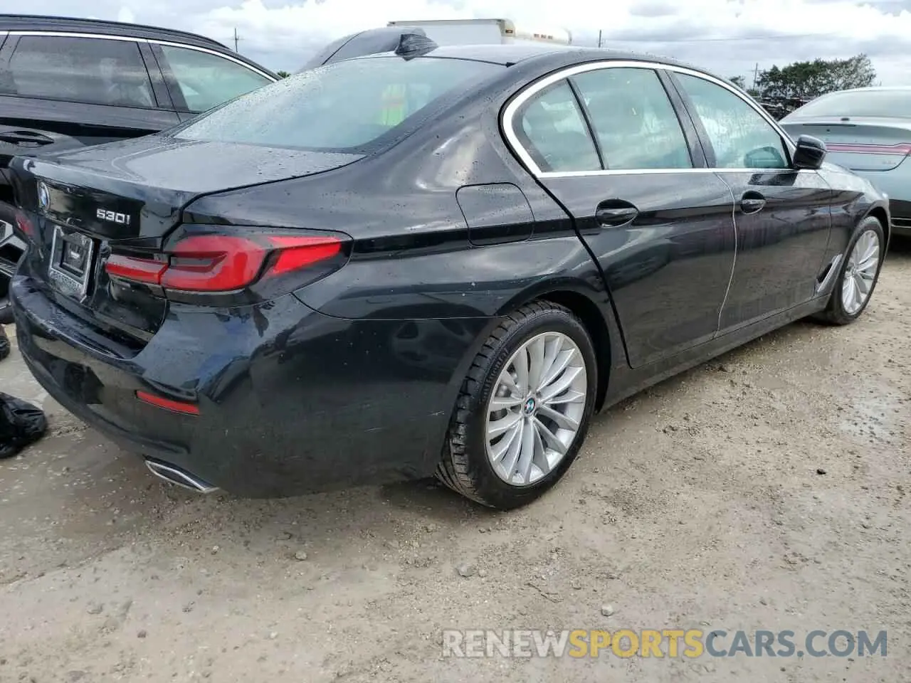 3 Photograph of a damaged car WBA53BH08NWX76326 BMW 5 SERIES 2022
