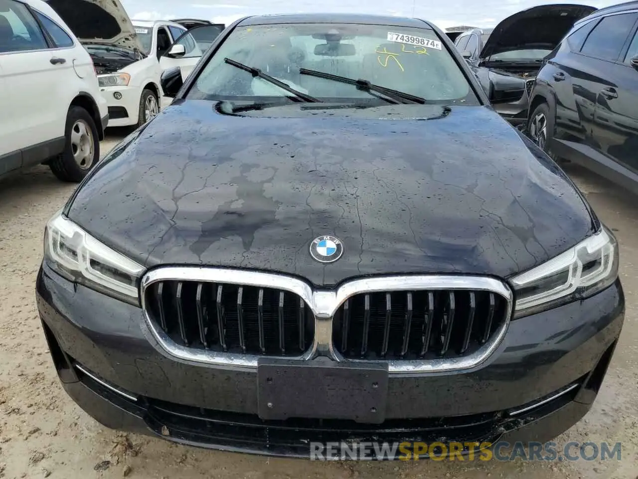 5 Photograph of a damaged car WBA53BH08NWX76326 BMW 5 SERIES 2022