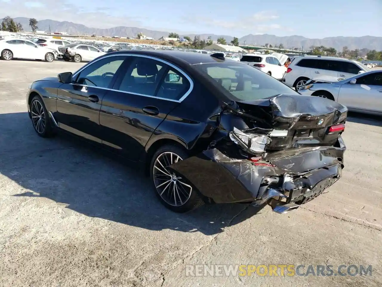 3 Photograph of a damaged car WBA53BH0XNCK08242 BMW 5 SERIES 2022