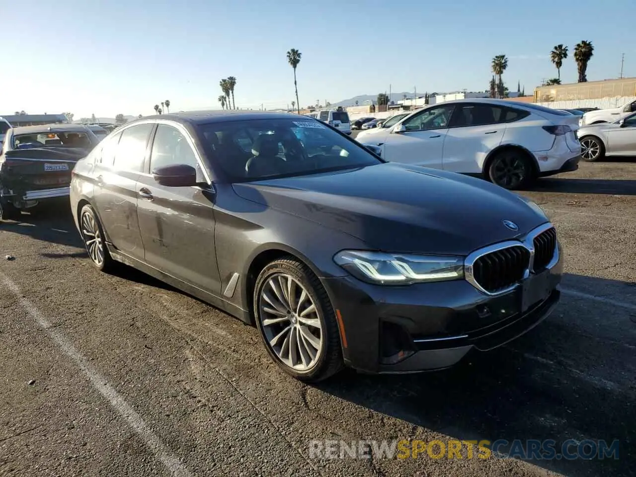 4 Photograph of a damaged car WBA53BH0XNWX38371 BMW 5 SERIES 2022