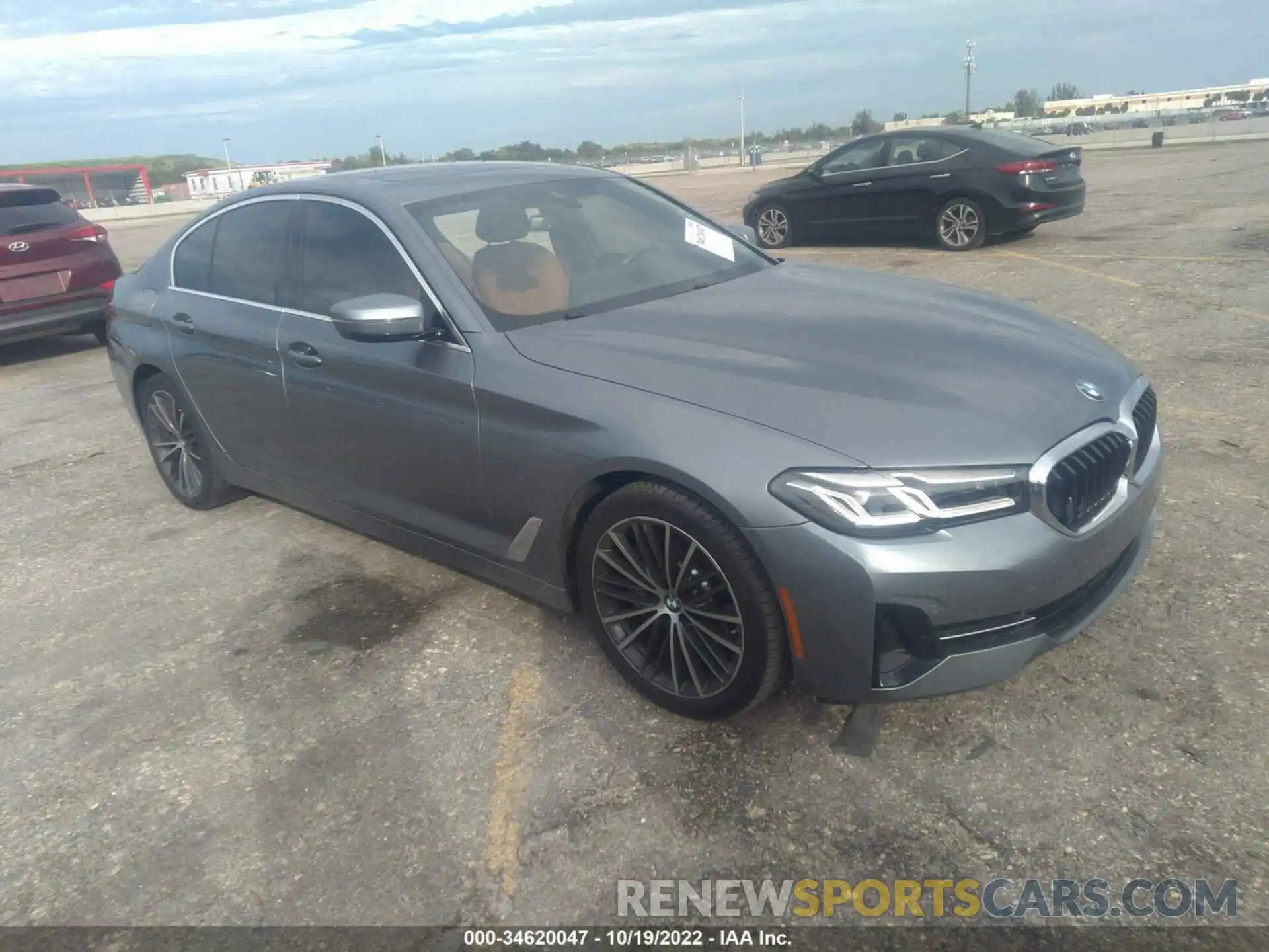 1 Photograph of a damaged car WBA53BH0XNWX47247 BMW 5 SERIES 2022