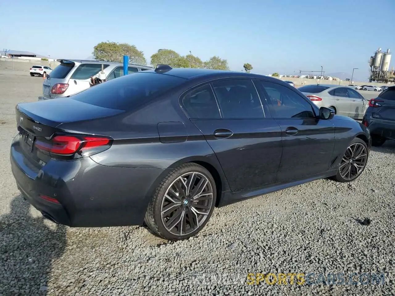 3 Photograph of a damaged car WBA53BJ01NWX52749 BMW 5 SERIES 2022