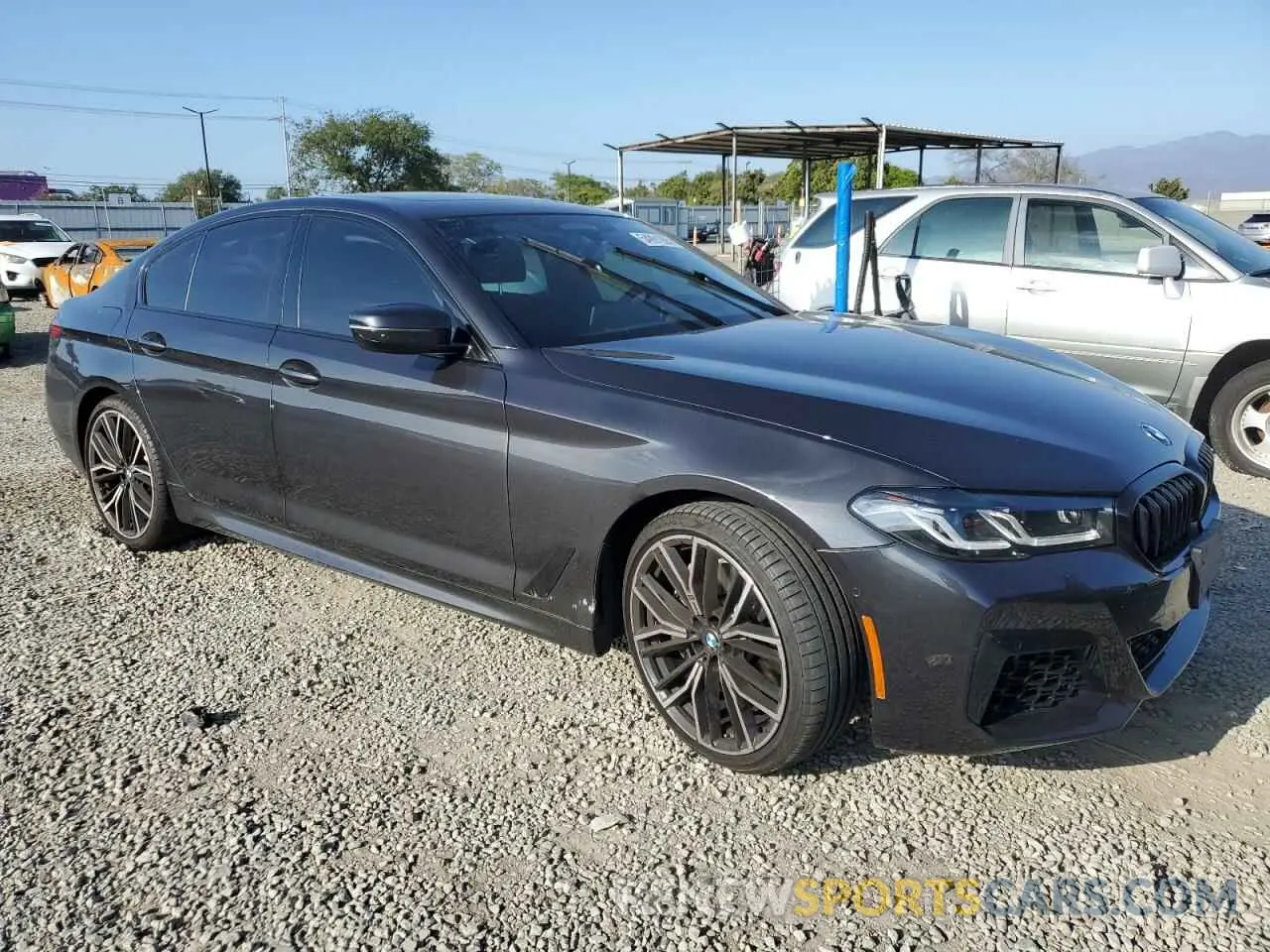 4 Photograph of a damaged car WBA53BJ01NWX52749 BMW 5 SERIES 2022