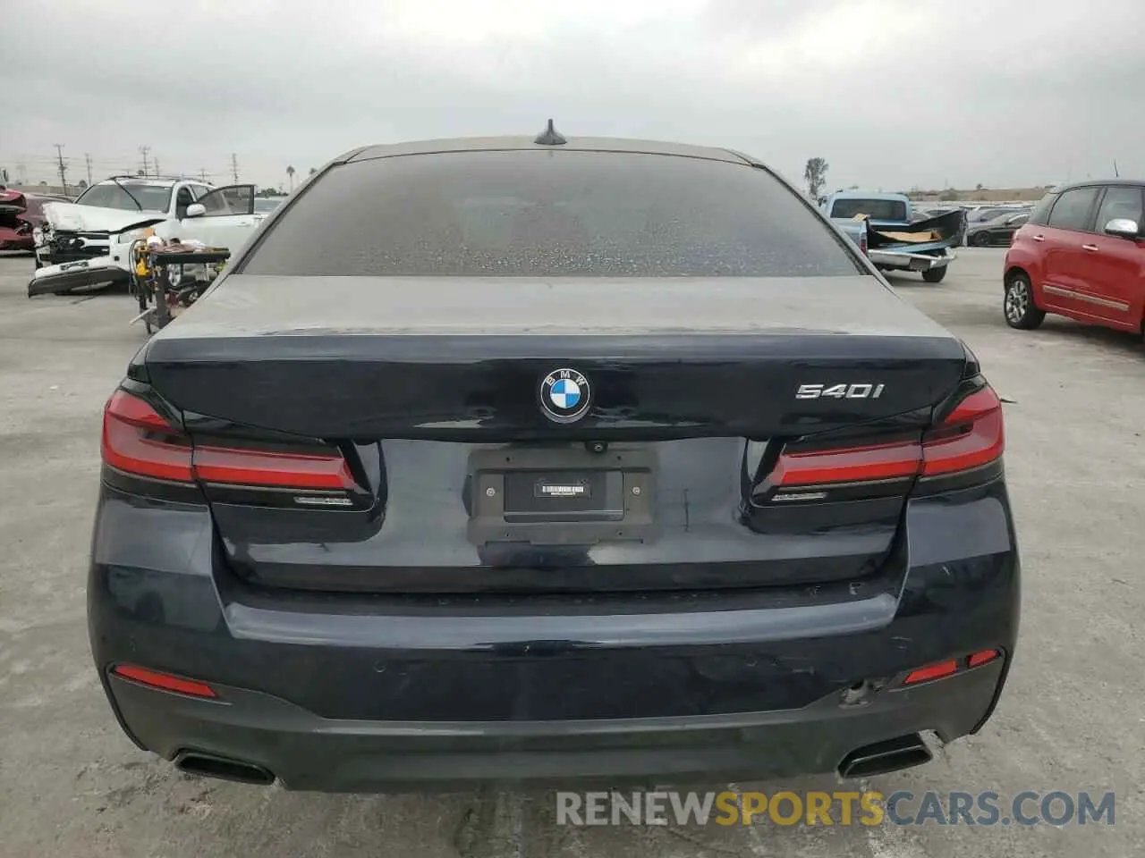 6 Photograph of a damaged car WBA53BJ02NWX48578 BMW 5 SERIES 2022