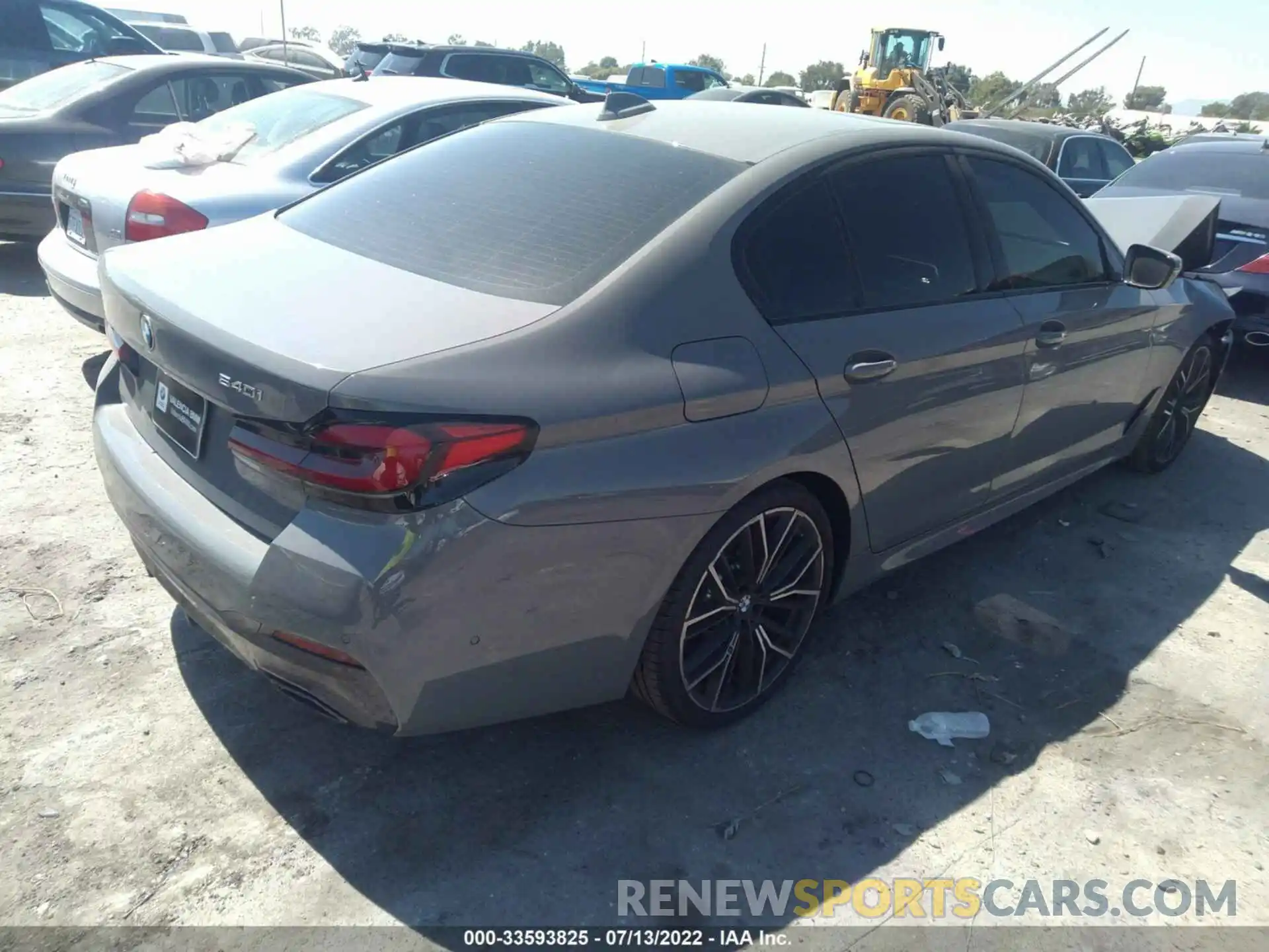 4 Photograph of a damaged car WBA53BJ09NCJ58895 BMW 5 SERIES 2022