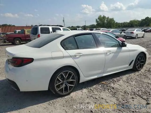 3 Photograph of a damaged car WBA73BJ09NWX76774 BMW 5 SERIES 2022