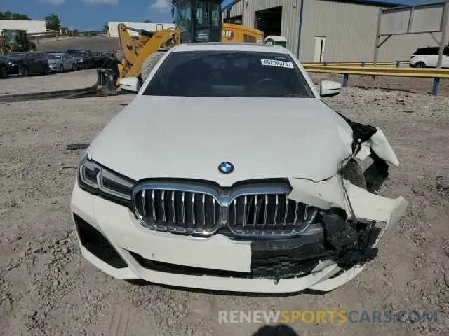 5 Photograph of a damaged car WBA73BJ09NWX76774 BMW 5 SERIES 2022