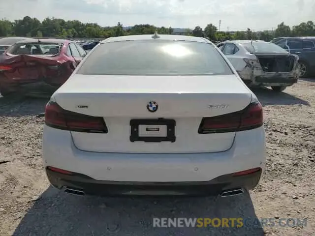 6 Photograph of a damaged car WBA73BJ09NWX76774 BMW 5 SERIES 2022