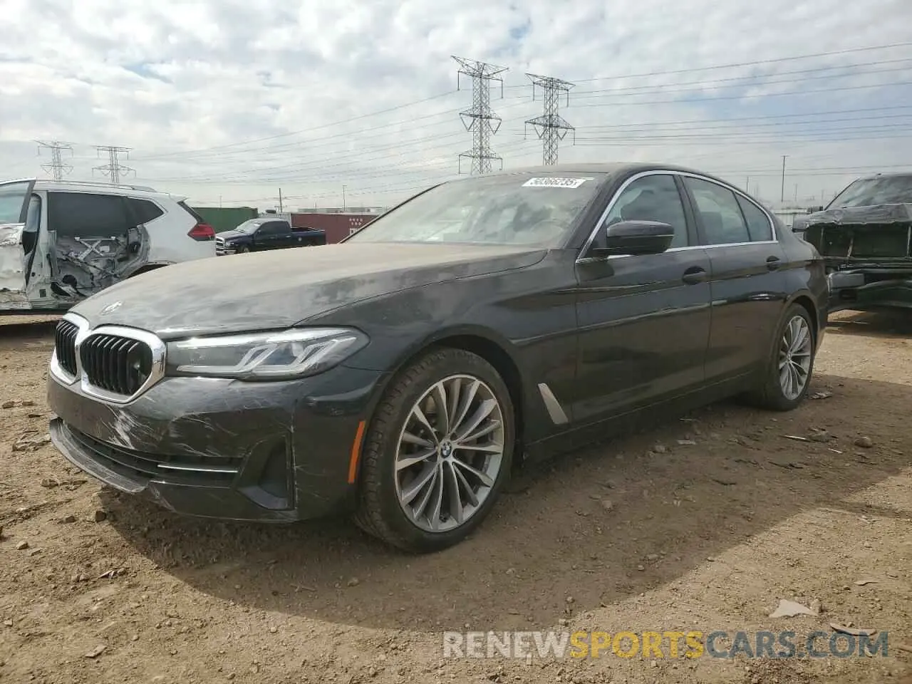 1 Photograph of a damaged car WBA13BJ01PCN00728 BMW 5 SERIES 2023