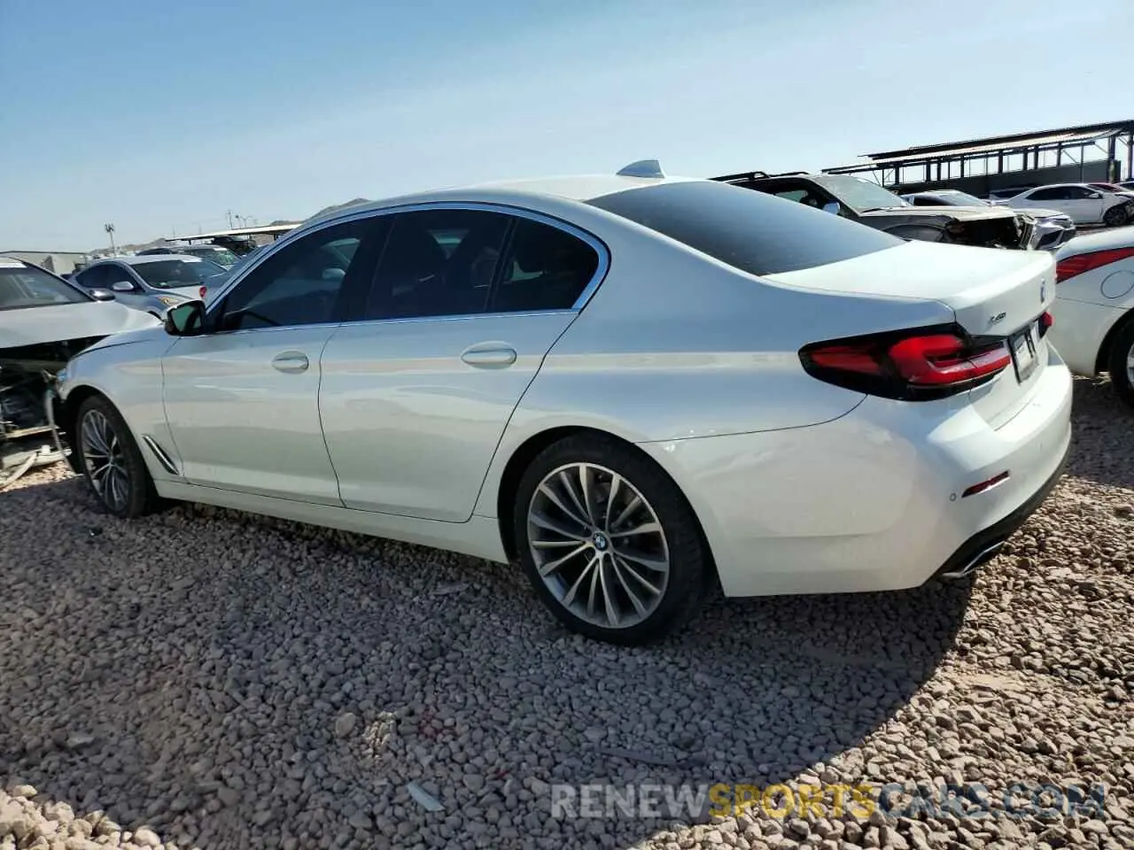 2 Photograph of a damaged car WBA13BJ04PCM95928 BMW 5 SERIES 2023