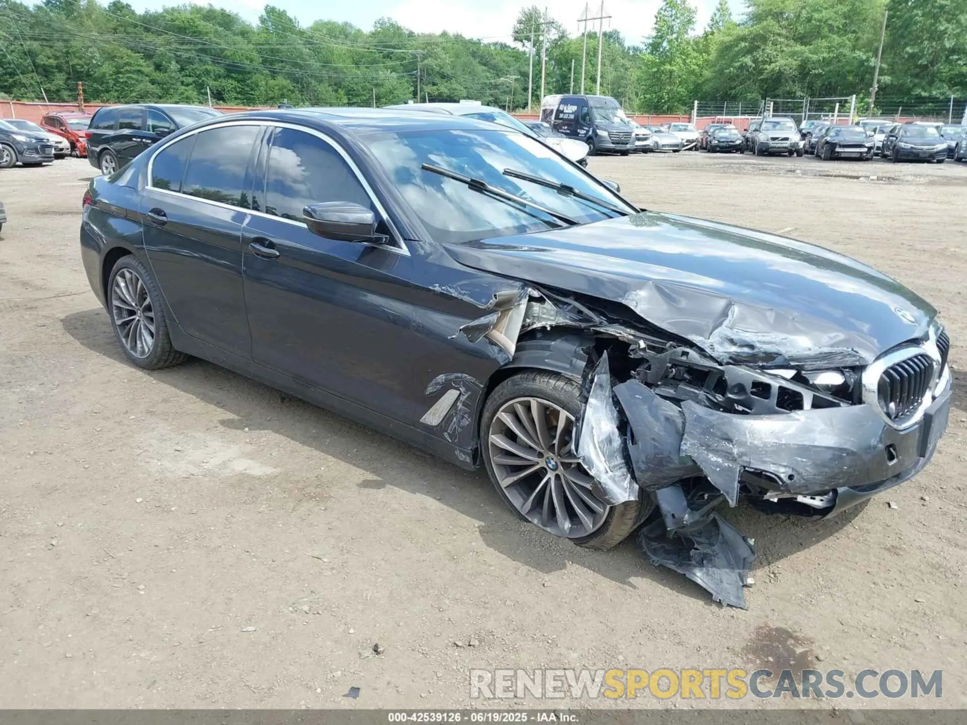 1 Photograph of a damaged car WBA13BJ07PCL27152 BMW 5 SERIES 2023