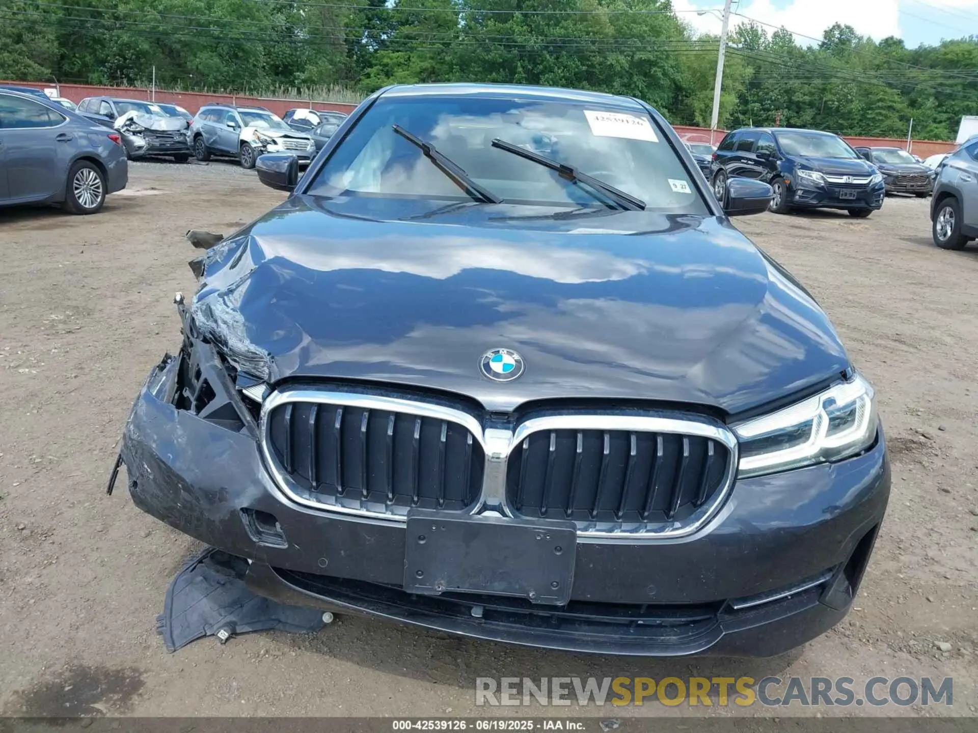 12 Photograph of a damaged car WBA13BJ07PCL27152 BMW 5 SERIES 2023