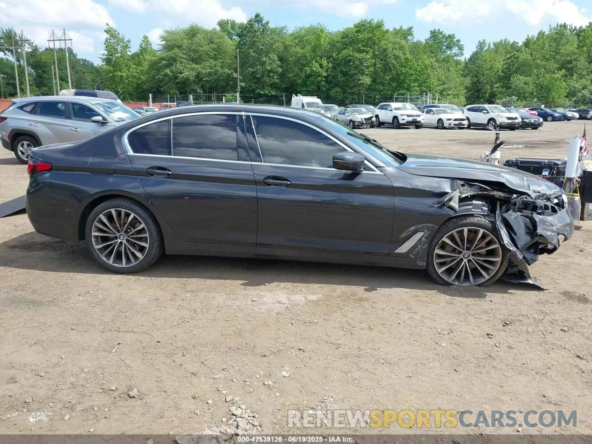 13 Photograph of a damaged car WBA13BJ07PCL27152 BMW 5 SERIES 2023