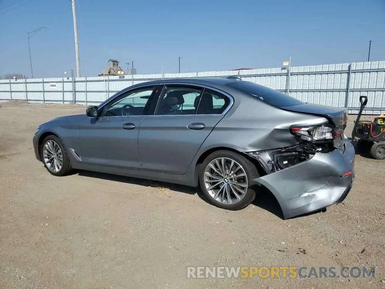 2 Photograph of a damaged car WBA13BJ0XPWY17065 BMW 5 SERIES 2023