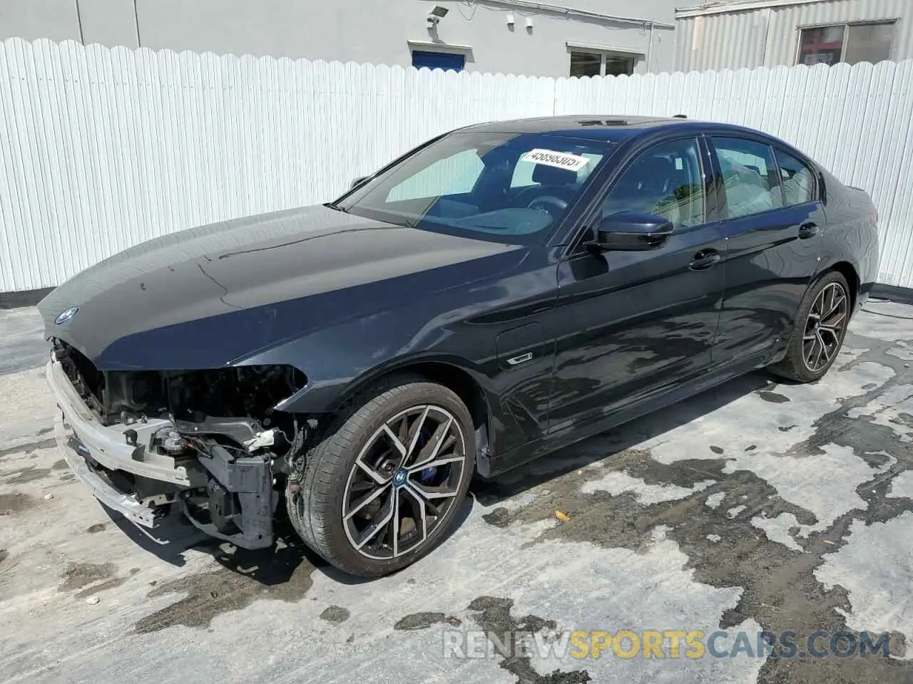 1 Photograph of a damaged car WBA33AG01PCL93934 BMW 5 SERIES 2023