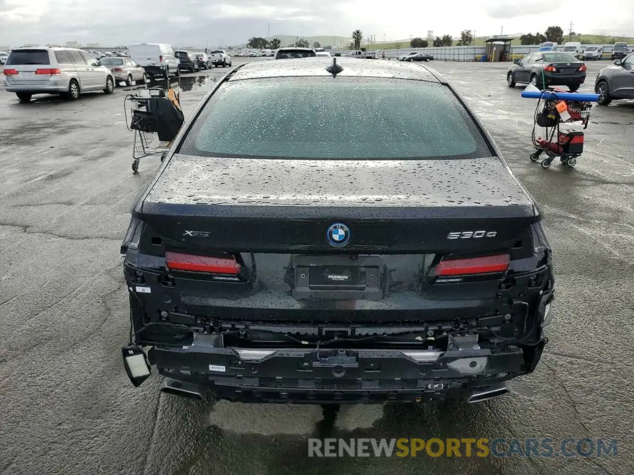 6 Photograph of a damaged car WBA33AG03PCM36248 BMW 5 SERIES 2023
