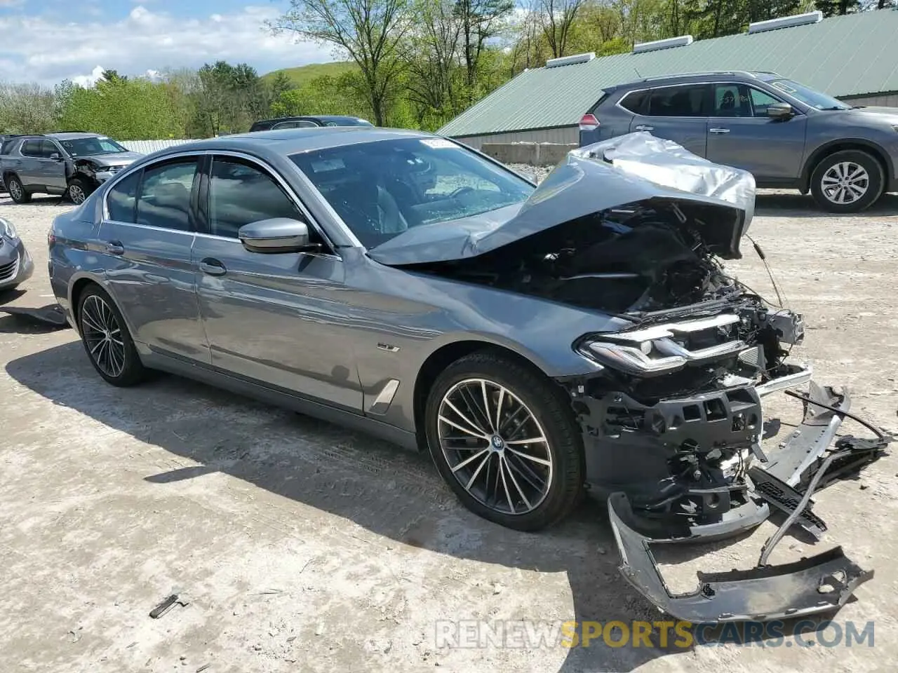 4 Photograph of a damaged car WBA33AG04PCM33374 BMW 5 SERIES 2023
