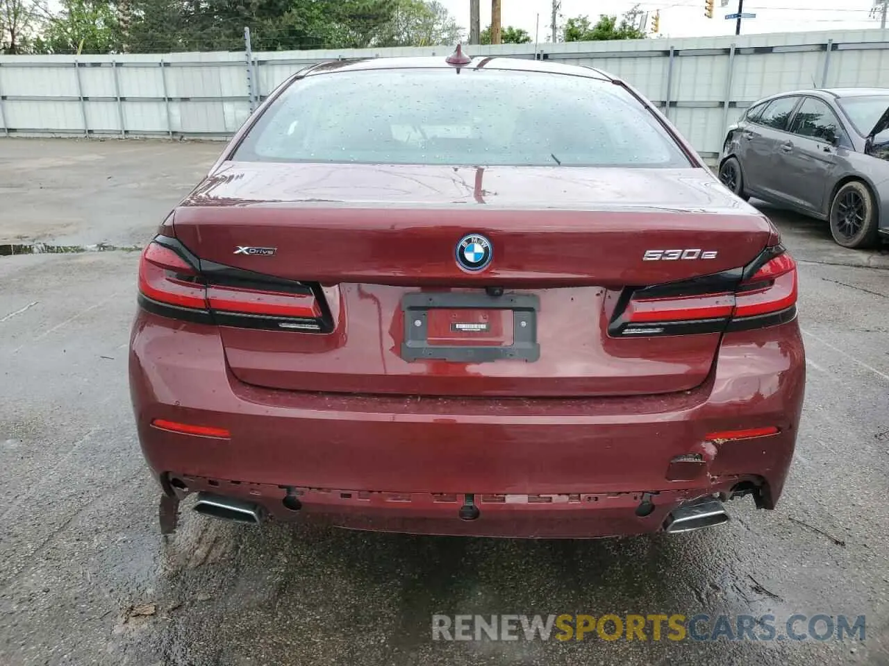 6 Photograph of a damaged car WBA33AG07PCM25883 BMW 5 SERIES 2023