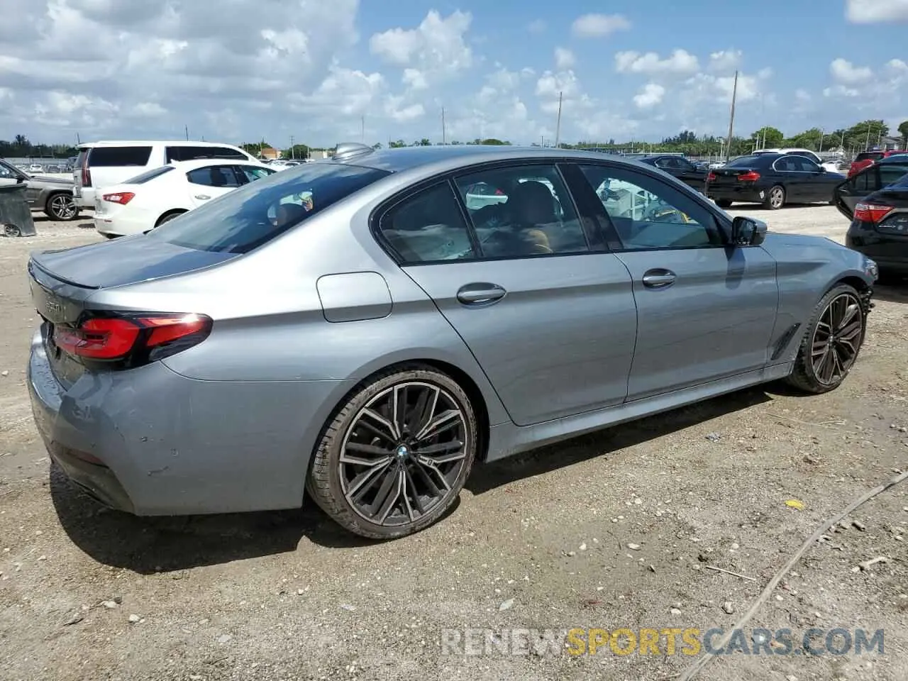 3 Photograph of a damaged car WBA53BH02PCM55841 BMW 5 SERIES 2023