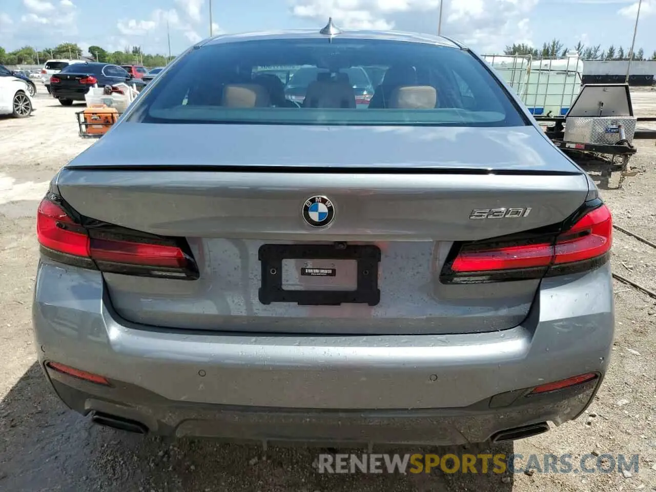 6 Photograph of a damaged car WBA53BH02PCM55841 BMW 5 SERIES 2023