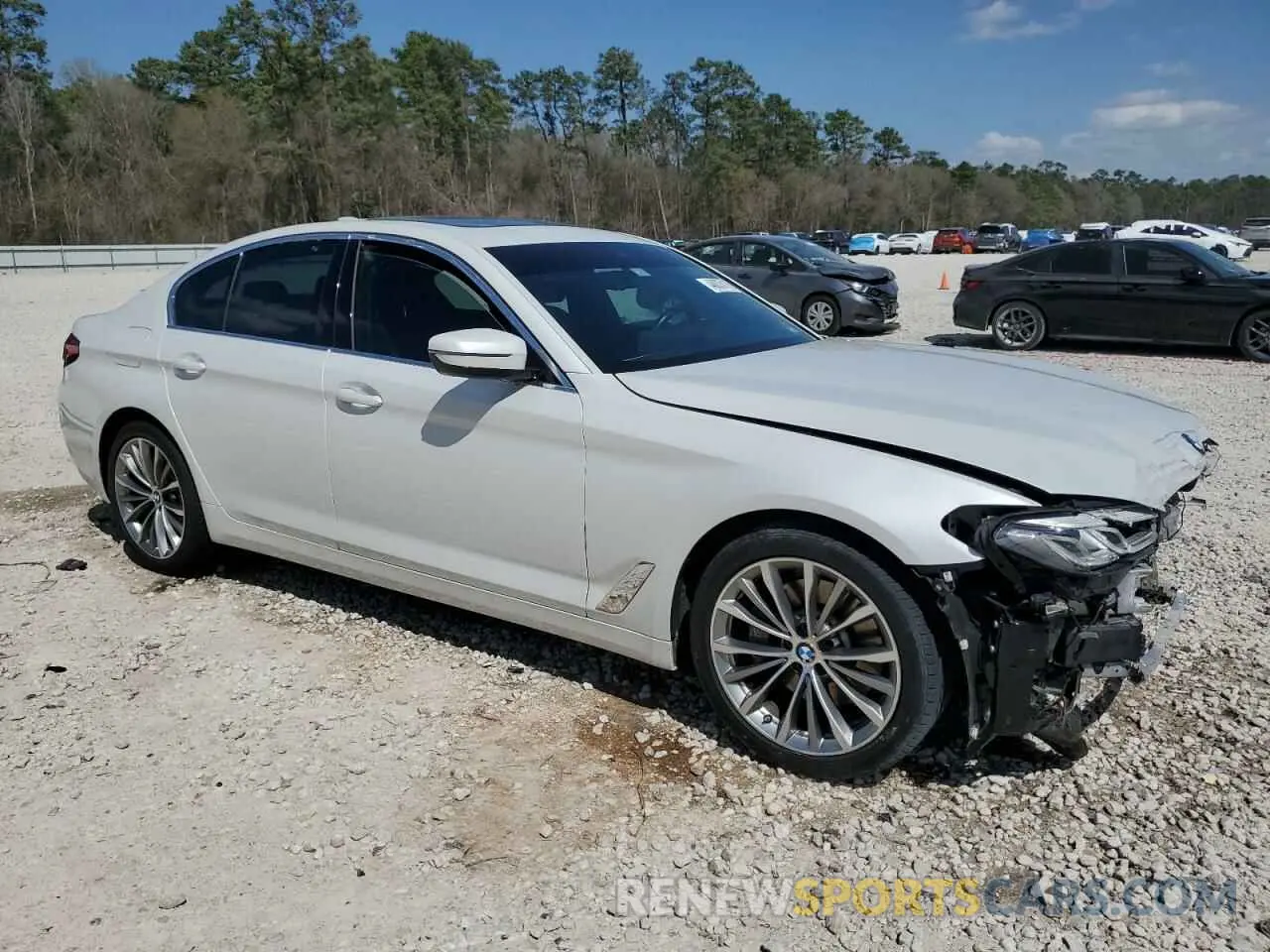 4 Photograph of a damaged car WBA53BH04PCN44228 BMW 5 SERIES 2023