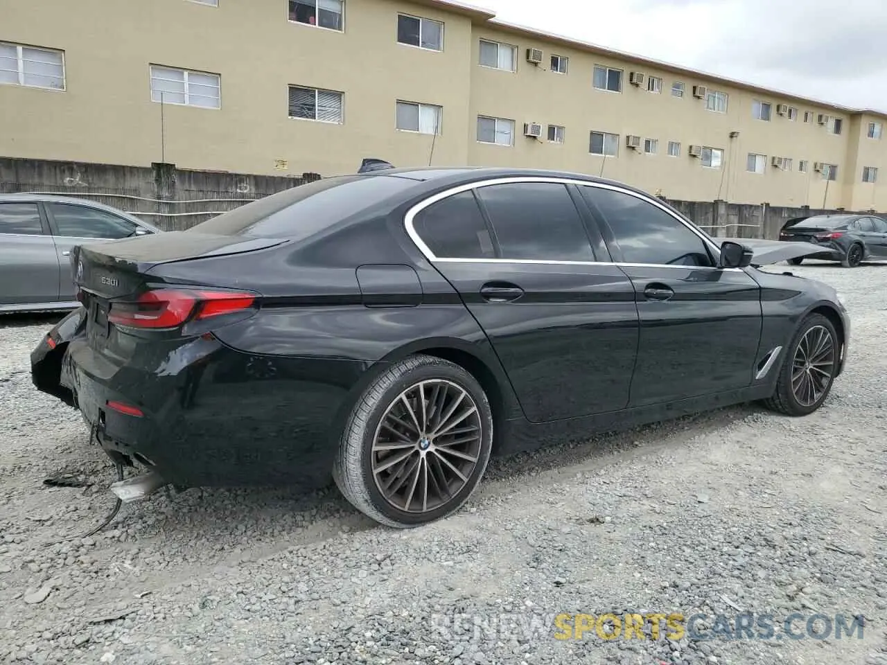 3 Photograph of a damaged car WBA53BH06PWX96514 BMW 5 SERIES 2023