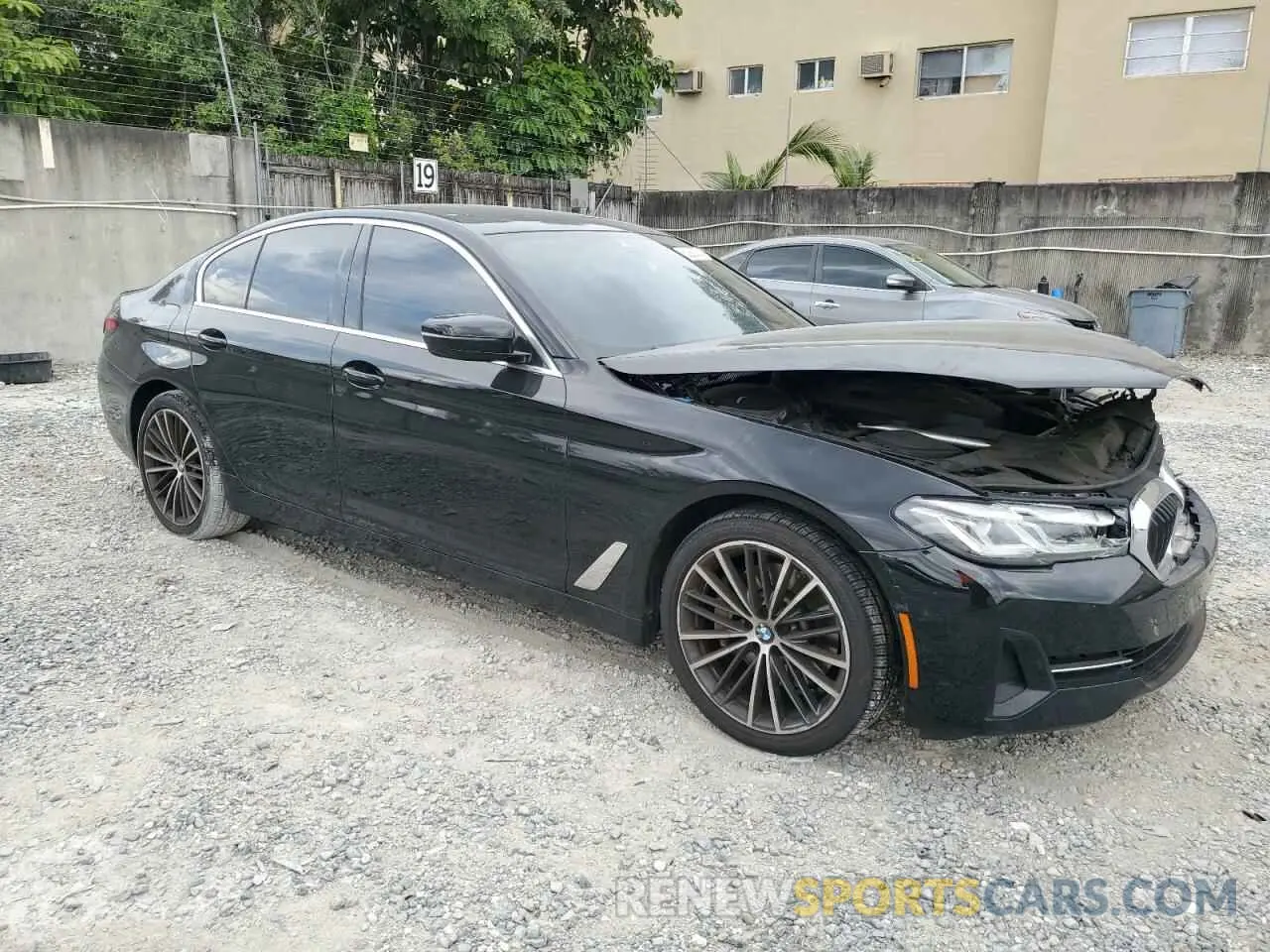 4 Photograph of a damaged car WBA53BH06PWX96514 BMW 5 SERIES 2023