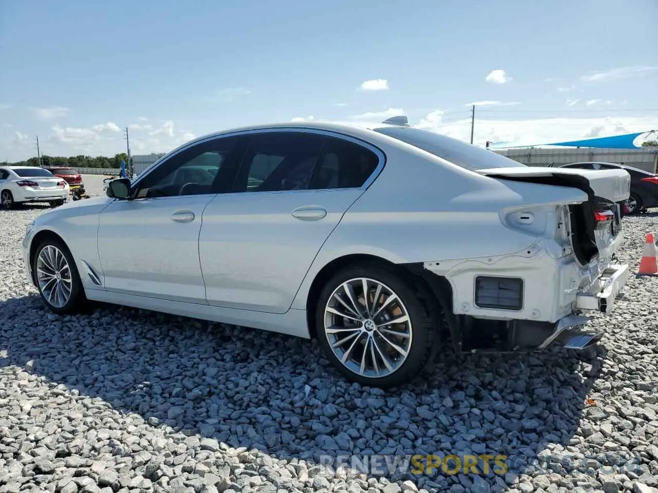 2 Photograph of a damaged car WBA53BH08PCL91059 BMW 5 SERIES 2023