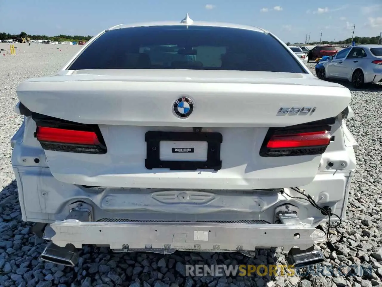 6 Photograph of a damaged car WBA53BH08PCL91059 BMW 5 SERIES 2023