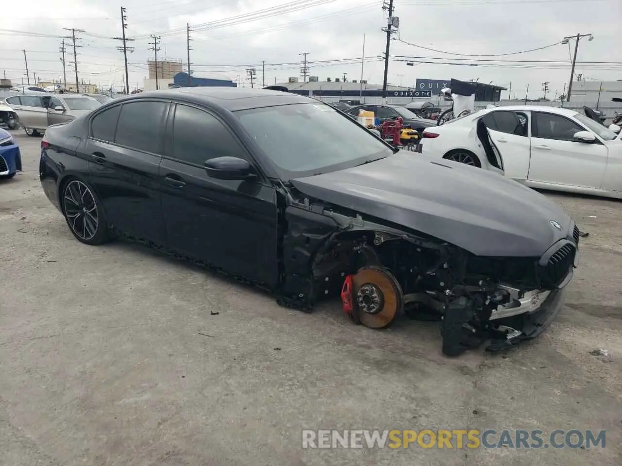 4 Photograph of a damaged car WBA53BH08PWY09361 BMW 5 SERIES 2023