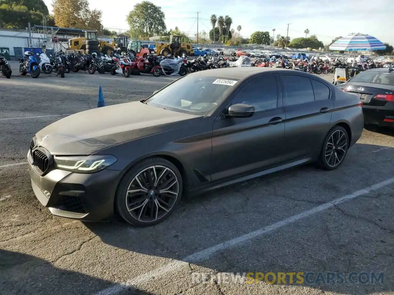 1 Photograph of a damaged car WBA53BJ0XPWX85901 BMW 5 SERIES 2023