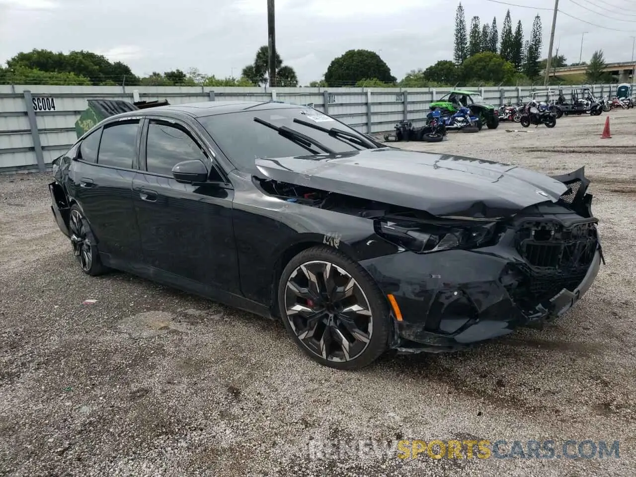 4 Photograph of a damaged car WBA43FJ00RCP78785 BMW 5 SERIES 2024