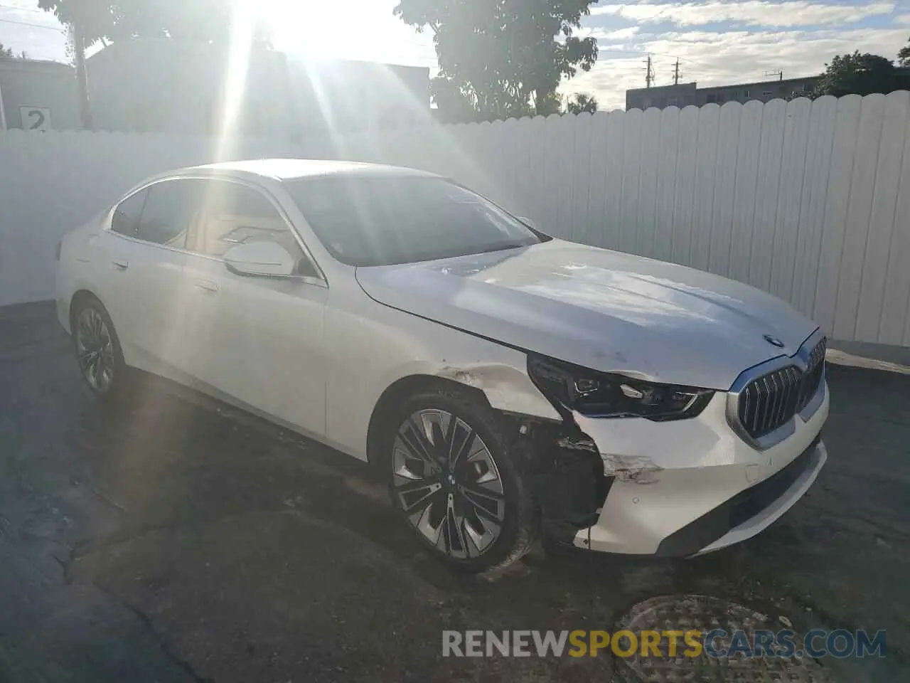 4 Photograph of a damaged car WBA43FJ00RCP86031 BMW 5 SERIES 2024
